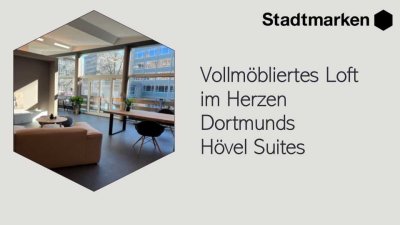 Vollmöbliertes Loft im Herzen Dortmunds I Hövel Suites