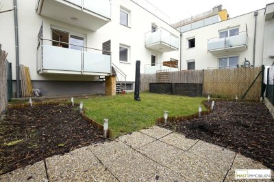 Auf der Suche nach einer 2 Zimmer Gartenwohnung inkl. Einbauküche? Ausgezeichnete Lage direkt in Korneuburg