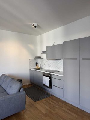 Möblierte 1-Zimmer-Wohnung im Neubau (2019), sofort einzugsbereit, zwischen Tiergarten & Schöneberg