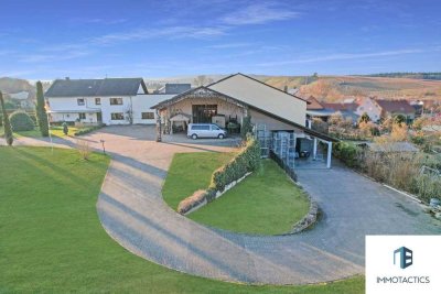 Einzigartiges Anwesen mit Wohnhaus und Weingut – Perfekte Kombination aus Wohnen und Arbeiten