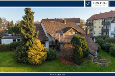 Freistehendes Einfamilienhaus mit Einliegerwohnung und eingewachsenen Garten in ruhiger Wohnlage