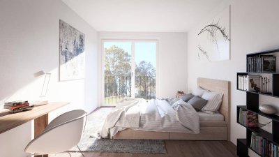 2 Zimmer Wohnung mit Loggia