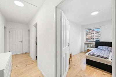 Eigenheim oder Invest: Helle 3-Zimmer-Wohnung mit Süd-Terrasse in Pasing (4,7 % Rendite)