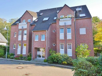 Attraktive, komplett modernisierte 2-Zimmerwohnung in ruhiger Lage von Unterhaan