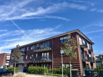 Nähe Aasee-Biotop in Münster! Ideal für WG! Neubau-2 Zimmer-Wohnung mit zwei kleineren Süd-Balkonen.