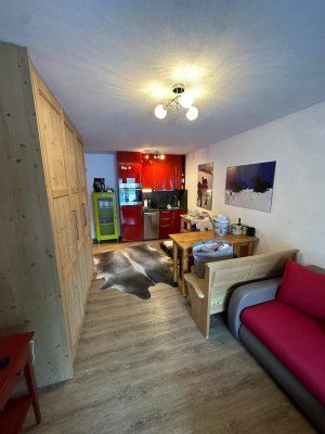 2-Zimmer-EG-Wohnung mit Terrasse und Gartenzugang in Saalbach