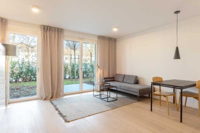 Schöne 1-Zimmer-Gartenwohnung
