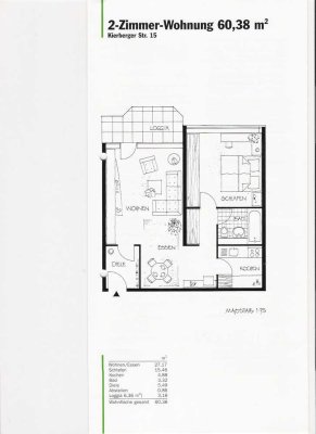 2,5-Raum-Wohnung am/im Vorgebirgspark mit sehr gutem Wertsteigerungs- +Vermietungspotenzial!