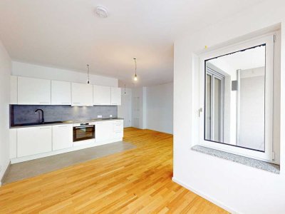 Hochwertiges 1-Zimmer-Apartment mit Balkon im 5. Stock in Frankfurt am Main