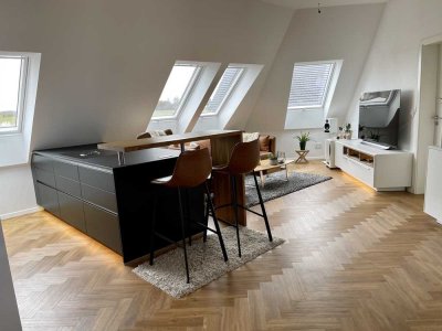 Vollständig renovierte Wohnung mit zwei Zimmern und Einbauküche in Fessenheim