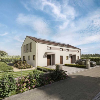 Regional verwurzelt - Doppelhaushälfte in Kranzberg für Ihr neues Zuhause