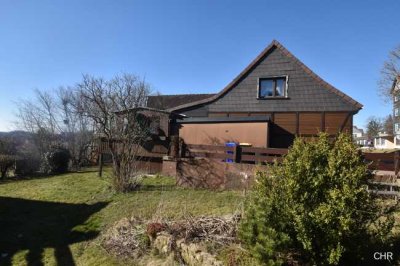 Gemütliches  Einfamilienhaus mit Kamin, sep Einliegerwohnung und  tollem Blick über den Harz