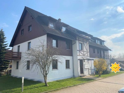 * * *Attraktive 1-Raum-Wohnung mit Balkon und Stellplatz im idyllischen BÖRNICHEN* * *