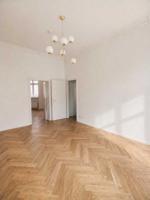 Provisionsfrei & direkt am Landwehrkanal: ruhige 2 Zi Wohnung mit ca. 55 m² und  3-4m‑Deckenhöhe