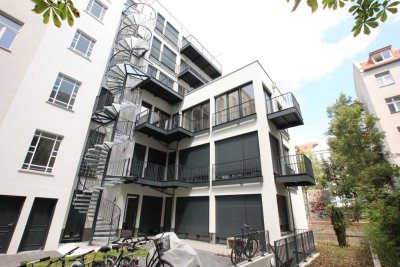 Zwischen Kollwitzplatz und Volkspark! Neubauwohnung mit großer Wohnküche und 2 Terrassen