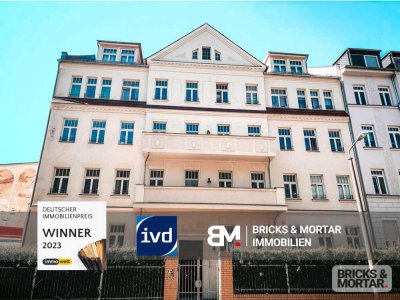Charmante 3-Zimmer-Altbauwohnung mit Balkon im Hochparterre
