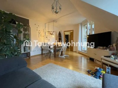 Tauschwohnung: Suchen geräumige 4 Zimmer-Whg.  gegen 2,5 Zimmer DG-Whg.
