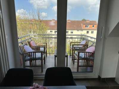 möblierte Maisonette-Wohnung mit kl. Dachterasse, Kröpeliner Tor Vorstadt - Nähe Universität