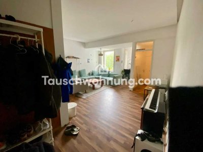 Tauschwohnung: 105qm 3,5 Zimmer, helle Wohnung tausche gegen WG-geeignet