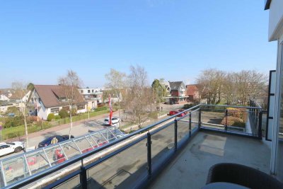 Wenige Meter zum Dünenpark und Zentrum!
Moderne und helle 2-Zimmer-Wohnung mit Dachterrasse