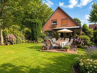 Familienfreundliches Einfamilienhaus in Top-Lage mit Wintergarten und großzügigem Garten