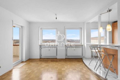 Penthouse-Flair mit beeindruckender Aussicht über Regensburg