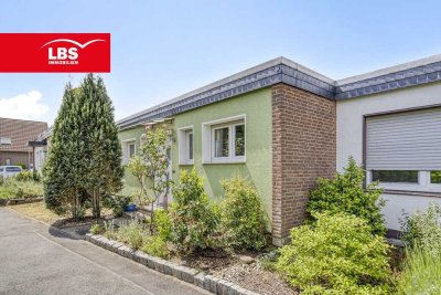 Bungalow mit Garten und Garage gut geschnitten massiv und vollunterkellert