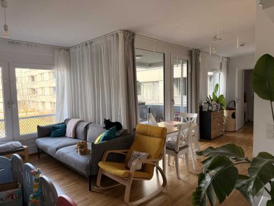 Helle und moderne 2-Zimmer Wohnung mit gemütlicher Loggia Nähe BUGA See