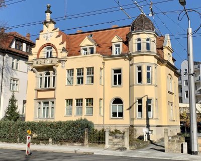 Wunderschön sanierte 2-Zimmer-Wohnung mit Einbauküche und Kamin in Dresden