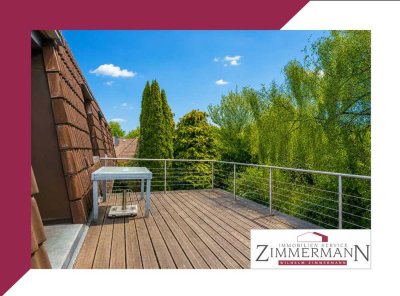 Großzügige Eigentumswohnung mit Dachterrasse im Zweifamilienhaus
