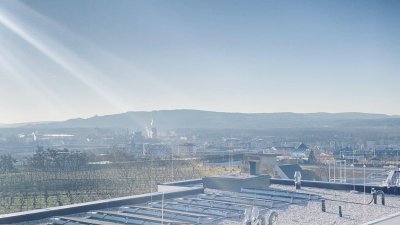 Neubau Erstbezug Helle Zwei Zimmer Terrassenwohnung mit Süd-Ost Fernblick