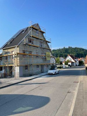 Neubau Haus Wohnung hochwertige Doppelhaushälfte mit 5 Zimmer, FBH, Einbauküche in ruhiger Lage