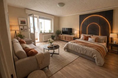 *Reserviert* Charmante, teilmöblierte Hochparterre-Citywohnung mit sonnigem Balkon in Berlin-Spandau