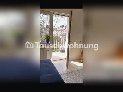 Tauschwohnung: 2 ZKB mit Balkon gegen 2-3 ZKB ab 70 qm + Balkon