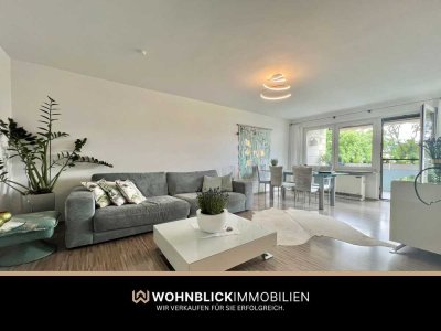 ** Helle & gepflegte 3-Z.-Wohnung mit Sonnenbalkon**