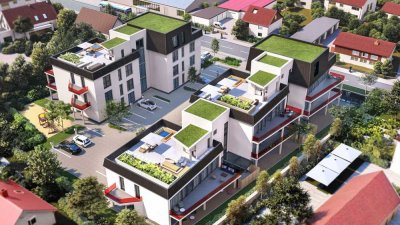 4-Zimmer-Penthauswohnung mit 125m² Dachgarten!