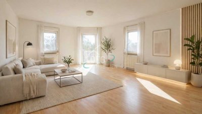 Bezugsfreie 4-Zimmer-Dachgeschosswohnung in modernisiertem Altbau direkt am Kurpark