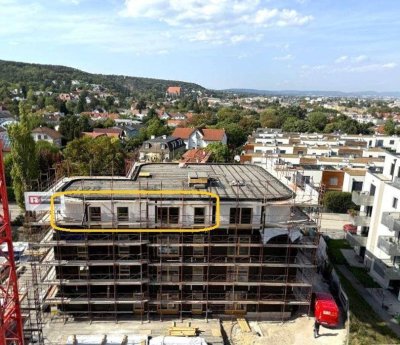 GRÜNE STADTVILLEN - GANZ OBEN! | 3 Zimmer im DG | Holzbauweise - Modern - Nachhaltig | Provisionsfrei!