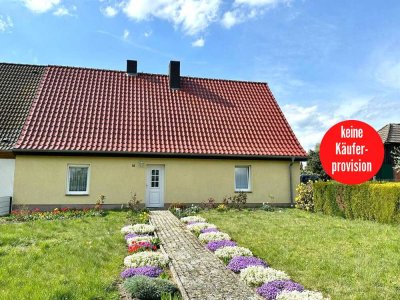 HORN IMMOBILIEN ++ Doppelhaushälfte in Neuensund bei Strasburg, ruhige Lage