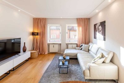 Pulsierendes City-Feeling: Attraktive 3-Zimmer-Wohnung mit Balkon zum ruhigen Innenhof