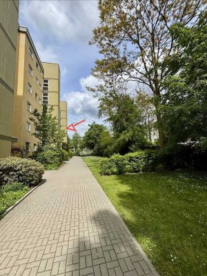 Provisionsfrei: 3-Zimmer-Wohnung mit großem Süd-/West-Balkon in ruhiger Grünlage