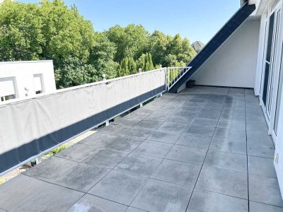 Attraktive Wohnung mit großer Dachterrasse im Zentrum von Geseke!