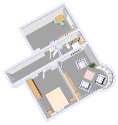 Da kommt man gern Heim. ansprechende 2-Zimmer-Wohnung