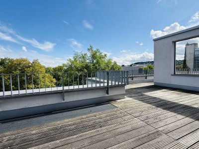 Exklusives, neuwertiges 4-Zimmer-Penthouse mit Dachterrasse