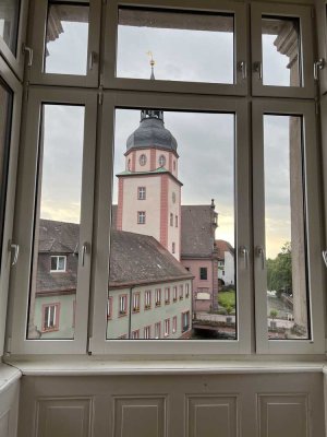 Denkmalgeschützte Traumwohnung mit Blick auf Alb in Ettlingen