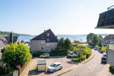 Harrislee, Wassersleben: gemütliche Traumwohnung mit Fördeblick