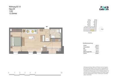 Charmante 1,5-Zimmer Neubauwohnung mit Balkon in Berlin-Köpenick | Effizienzhaus KfW 40 QNG