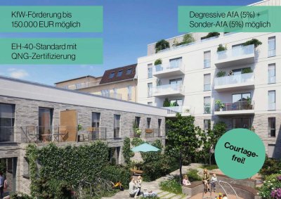 Maisonette-Neubau mit Garten & klarer Raumaufteilung in Köpenick | QNG 40 / 10% AfA / courtagefrei