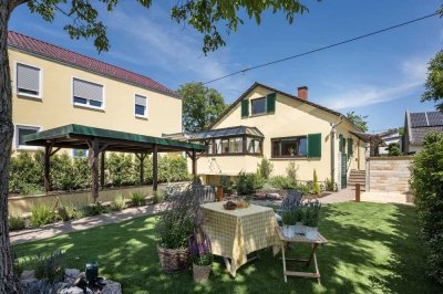 Charmantes Einfamilienhaus mit mediterranem Flair in Wiesbaden-Breckenheim