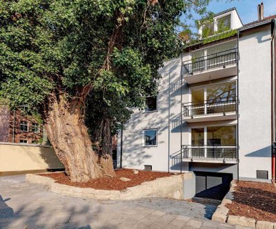 DÜSSELDORF-Grafenberg: "dachterrassenwohnen. im SCHUBERT15. "